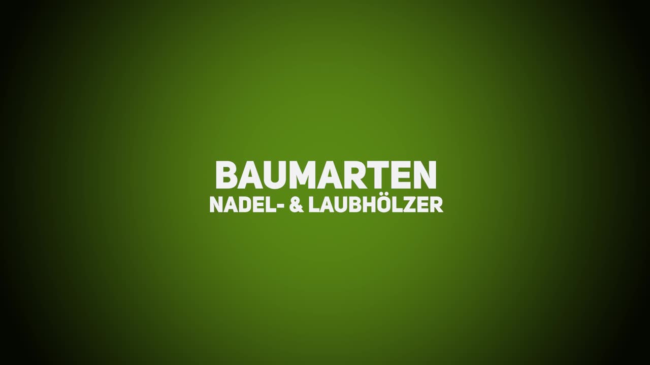 Wald- und Landbau – Baumarten – Nadel & Laubhölzer