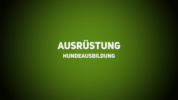 Jagdhunde - Ausrüstung Hundeausbildung