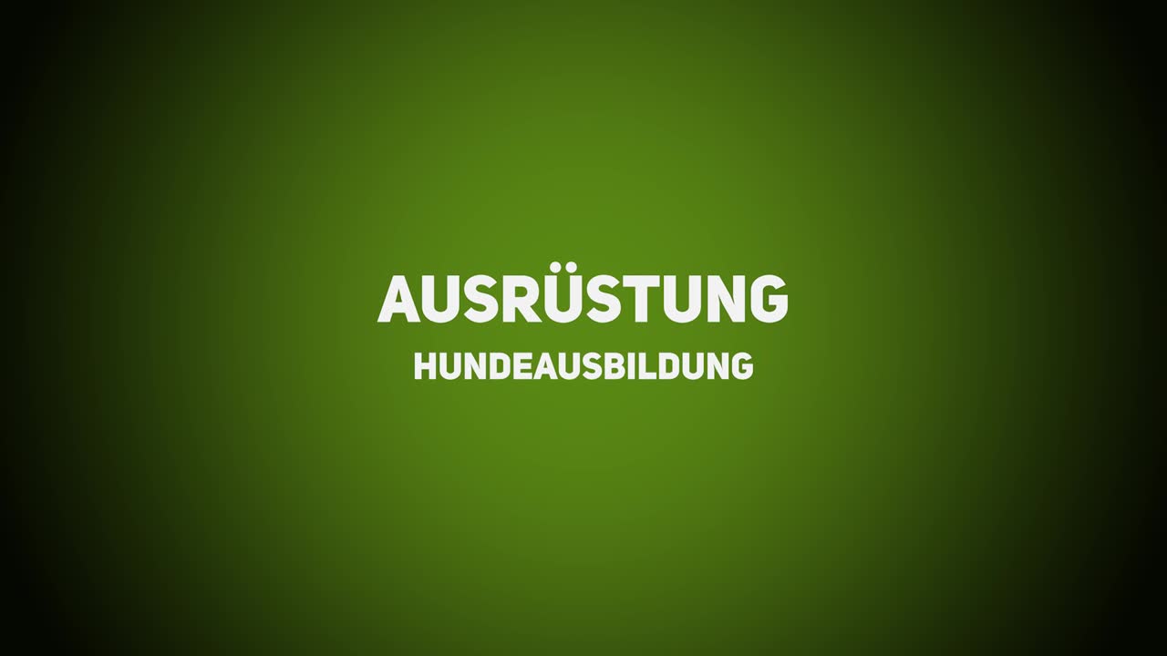 Jagdhunde – Ausrüstung Hundeausbildung