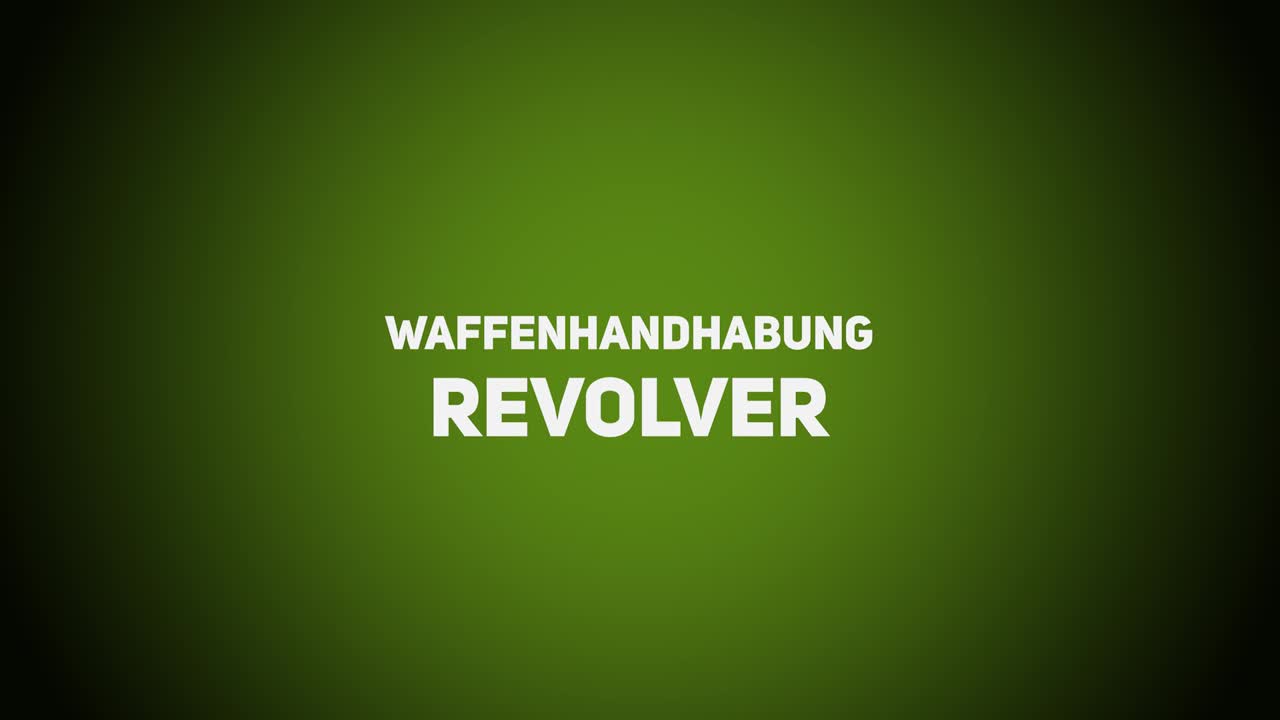 Waffenhandhabung – Revolver