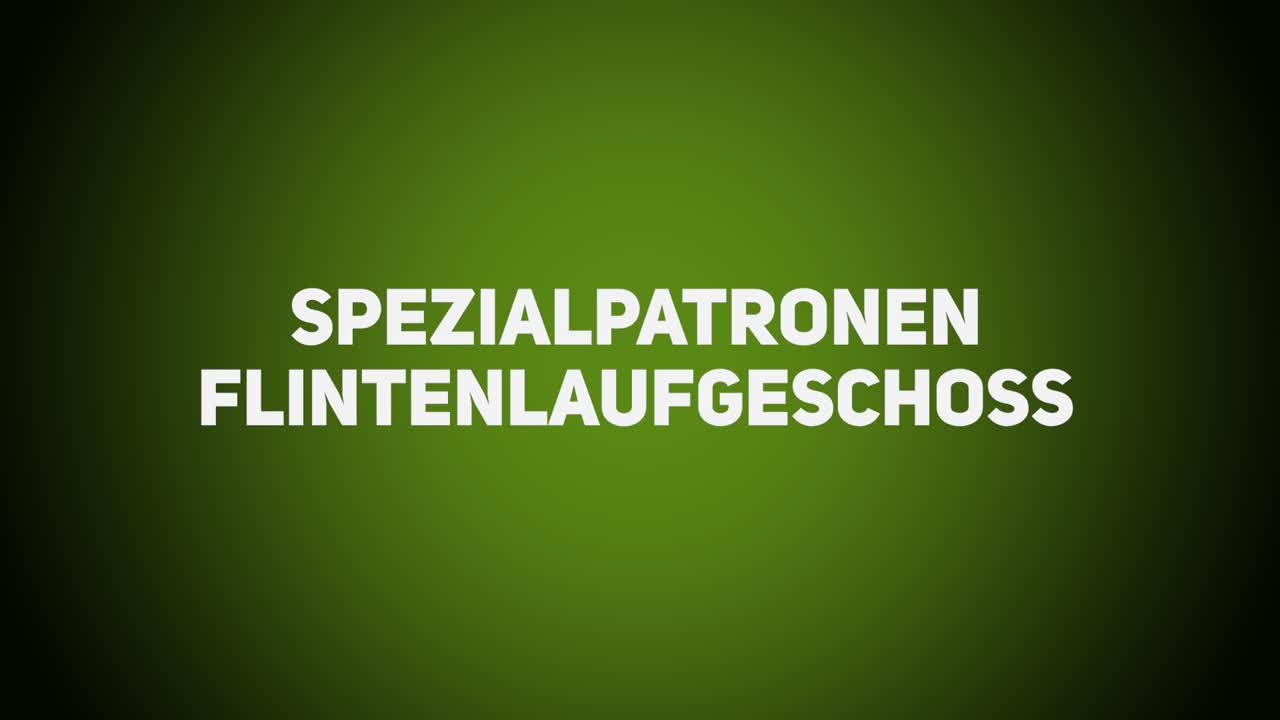 Munition & Ballistik – Spezialpatronen Flintenlaufgeschoss