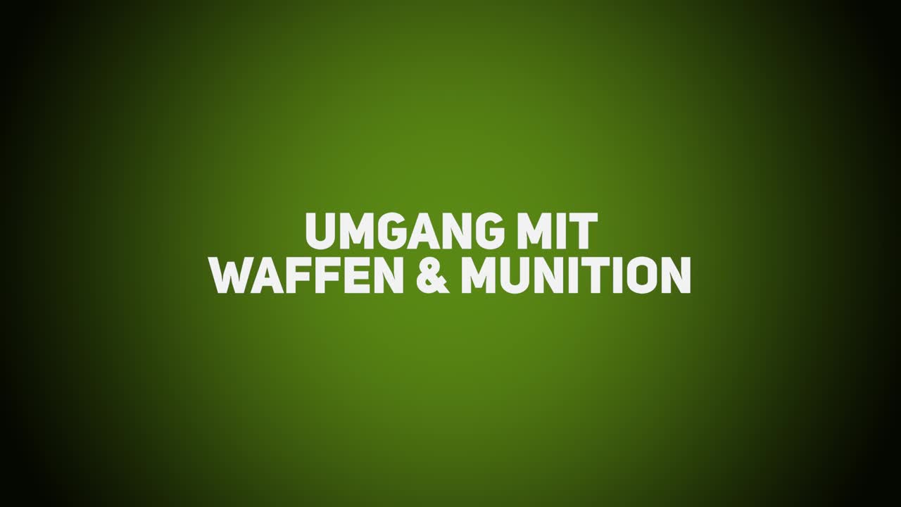 Waffenrecht – Umgang mit Waffen & Munition