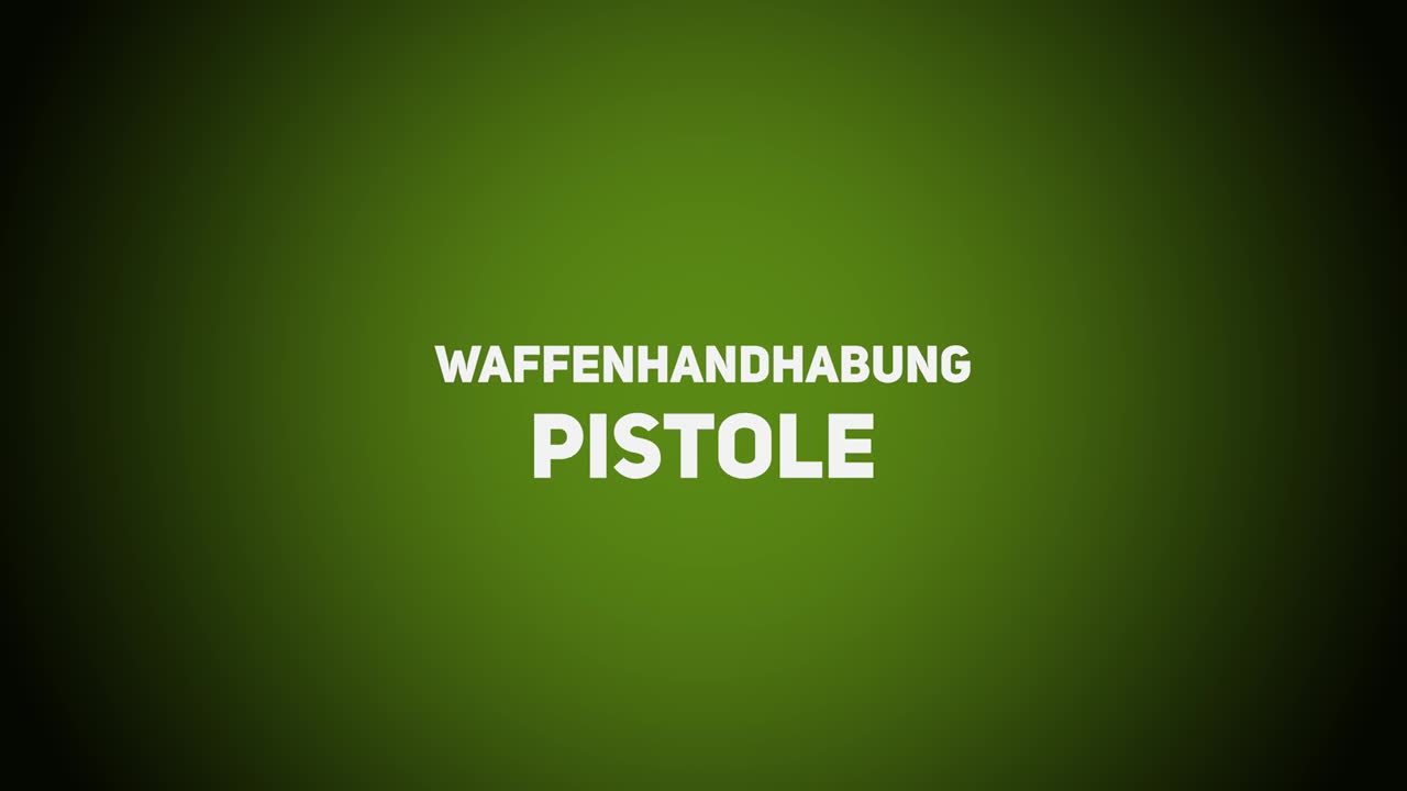 Waffenhandhabung – Pistole