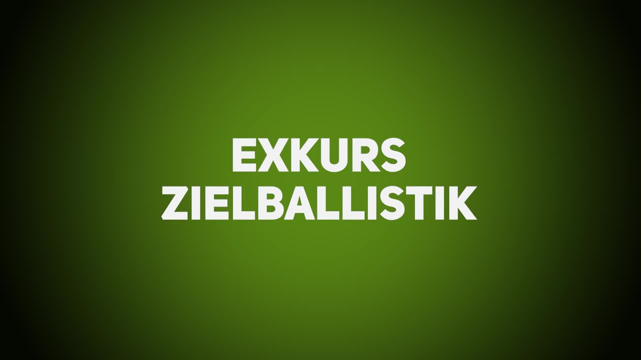 Munition & Ballistik – Exkurs Zielballistik