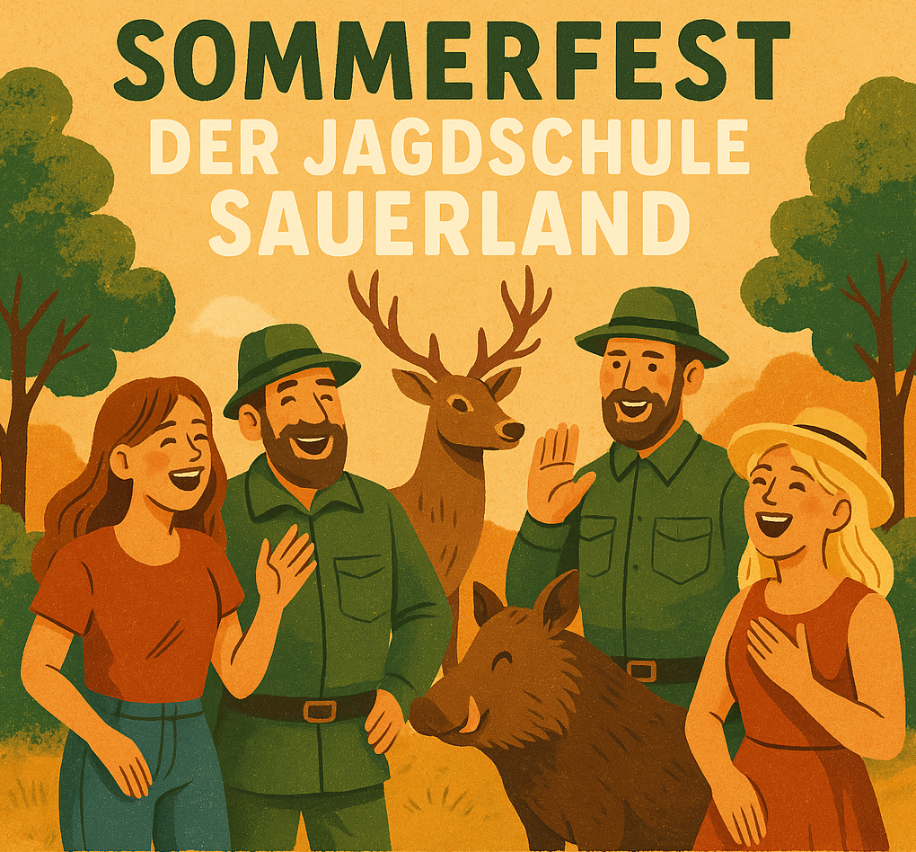 Die Gemeinschaft leben – Sommerfest der Jagdschule Sauerland 2025!